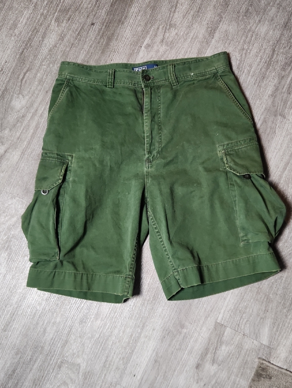 Ralph Lauren Green Men's Chino Cargo Shorts